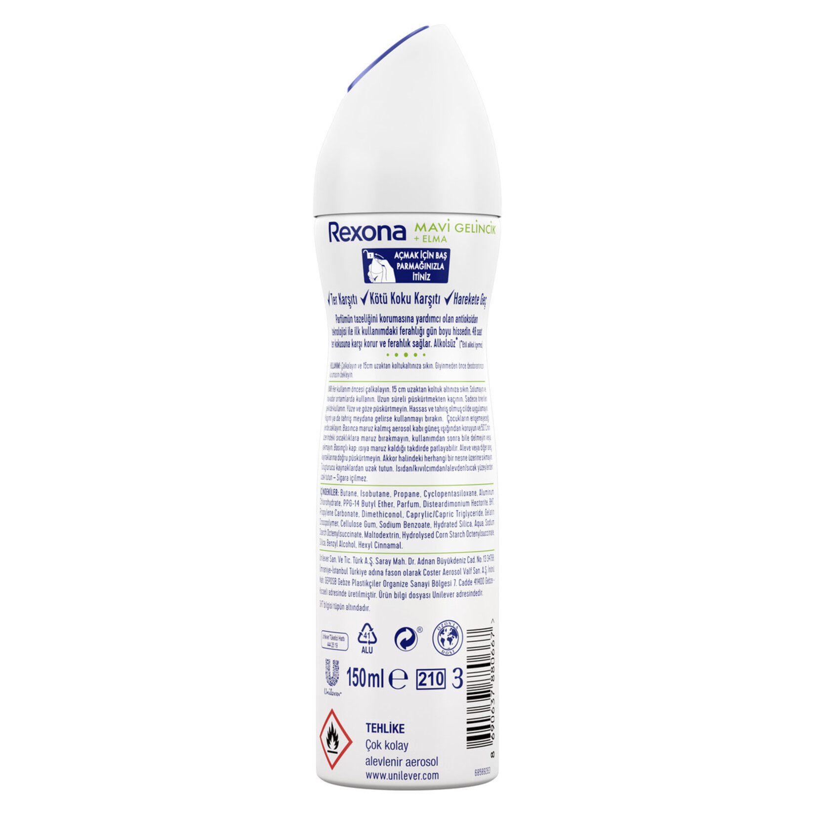 Rexona Deo Sprey Stay Fresh 150 Ml - Görsel 3