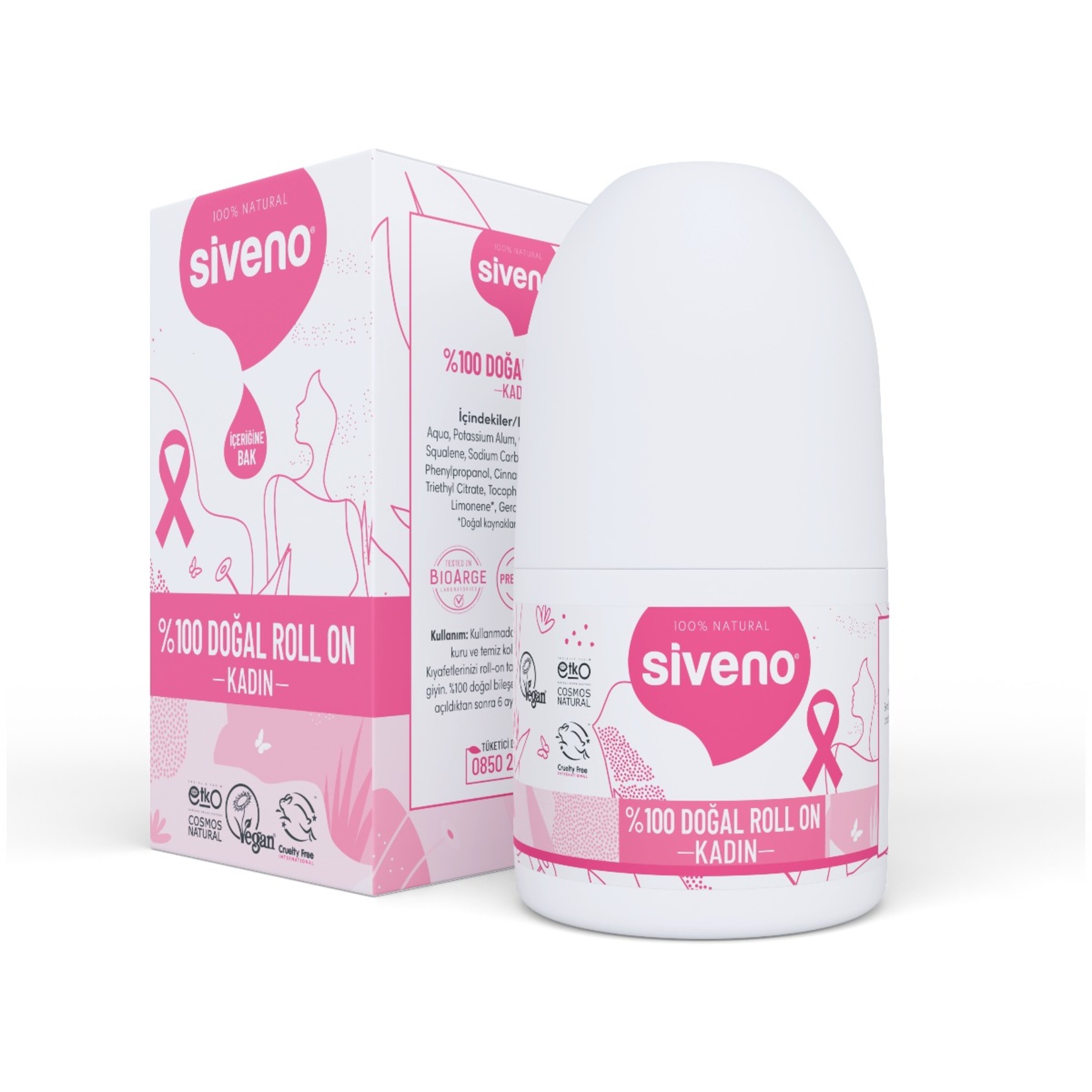 Siveno Roll-On Deodorant Kadınlar İçin 50 Ml - Görsel 2
