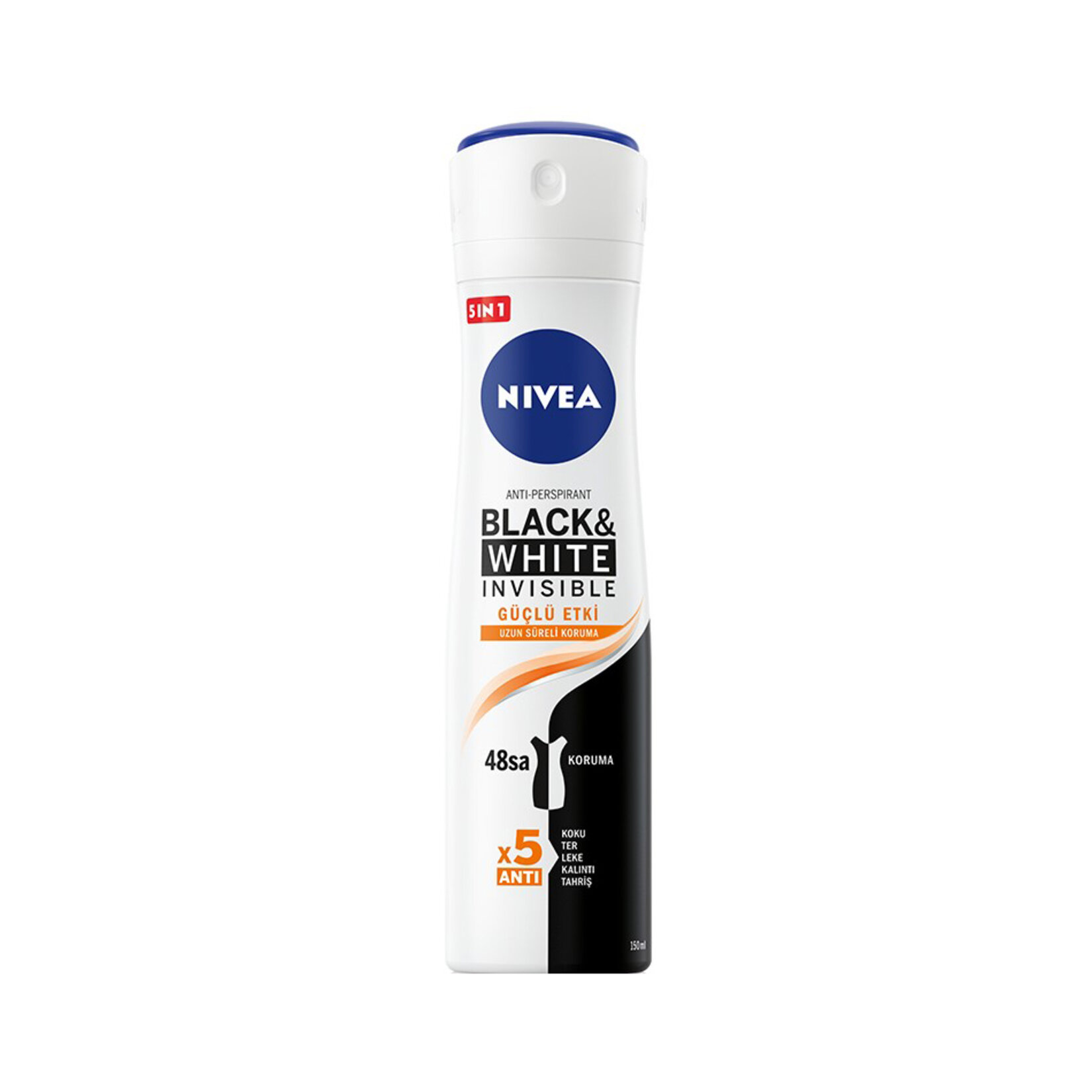Nivea Black&White Ultimate Impact Kadın Sprey 150 Ml