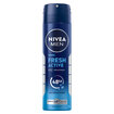 NIVEA MEN Erkek Sprey Deodorant Fresh Active 150 ml - Görsel 1