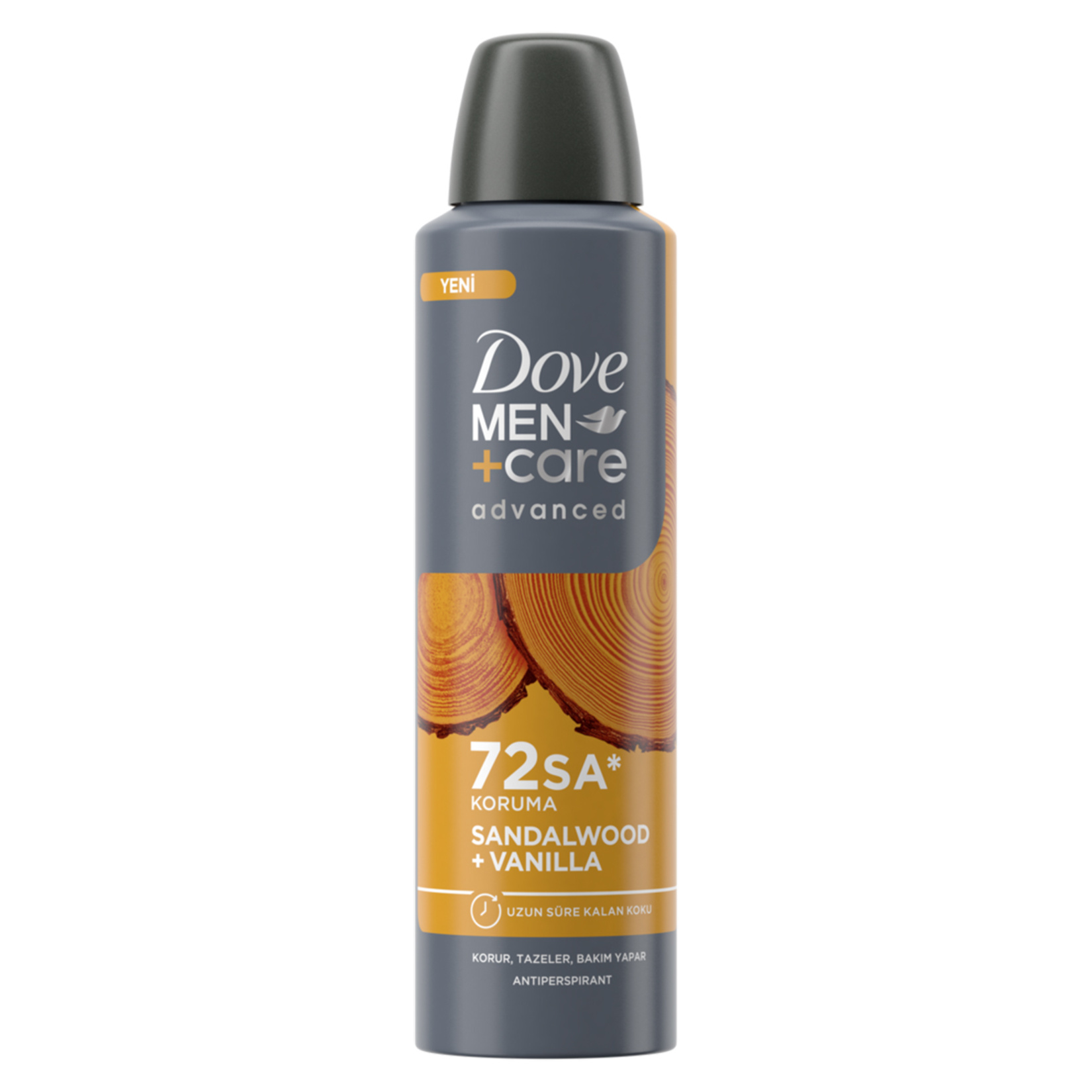 Dove Men+ Care Sandalwood & Vanilla Erkek Deodorant 150 Ml - Görsel 1