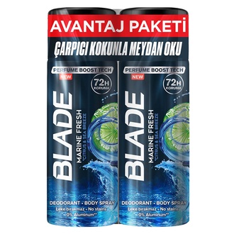 Blade Deodorant Marine Fresh 2 x 150 Ml
