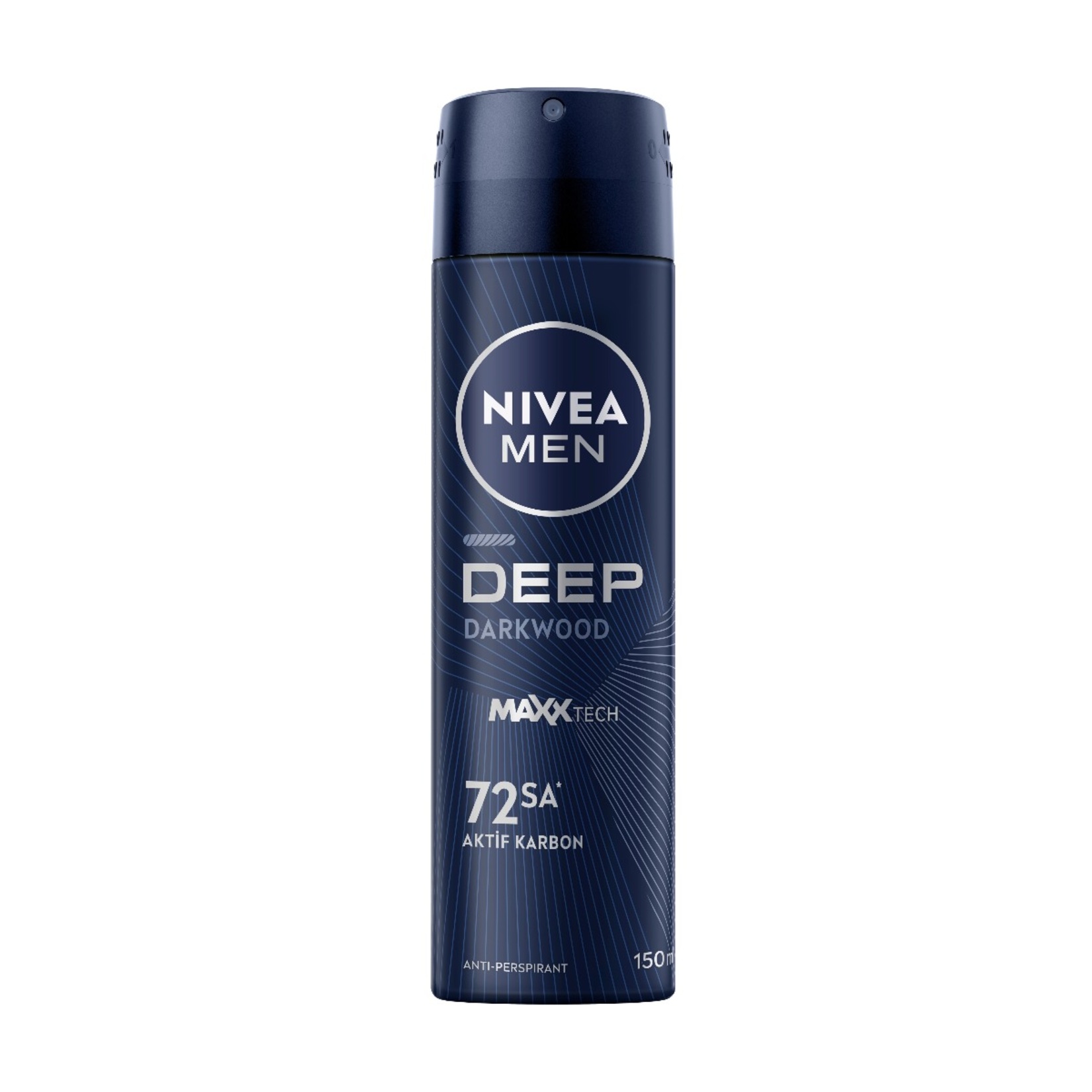 Nivea Men Deep Maxxtech Darkwood Sprey Deodorant 150 Ml
