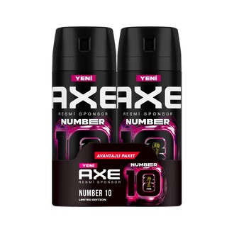 Axe Number 10 Deodorant Avantajlı Paket 2 x 150 Ml
