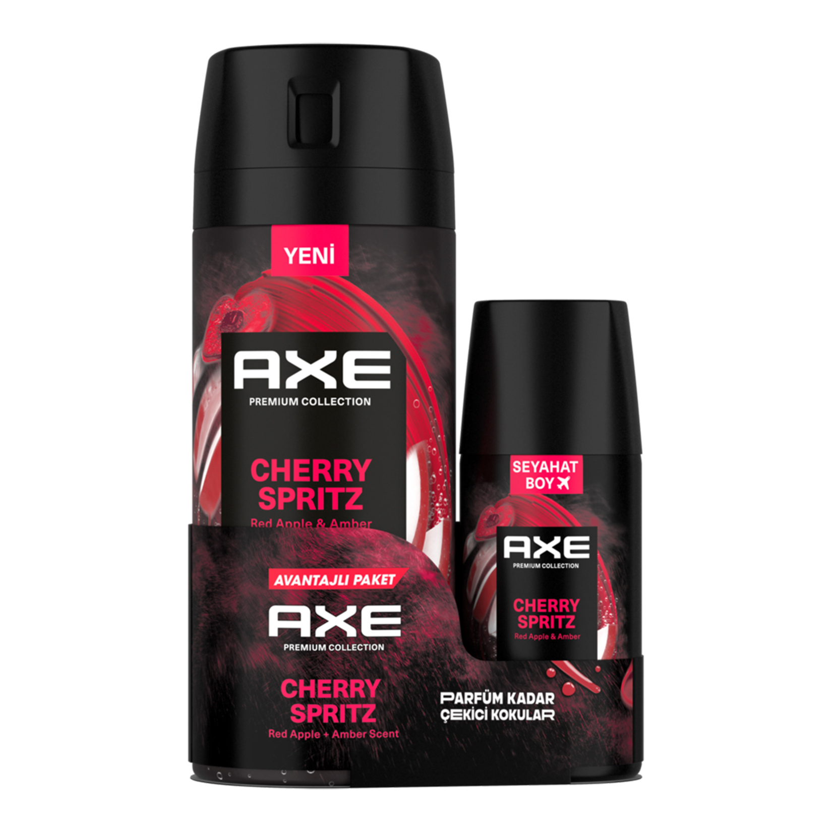 Axe Premium Collection Cherry Spritz Sprey Deodorant 185 Ml - Görsel 1