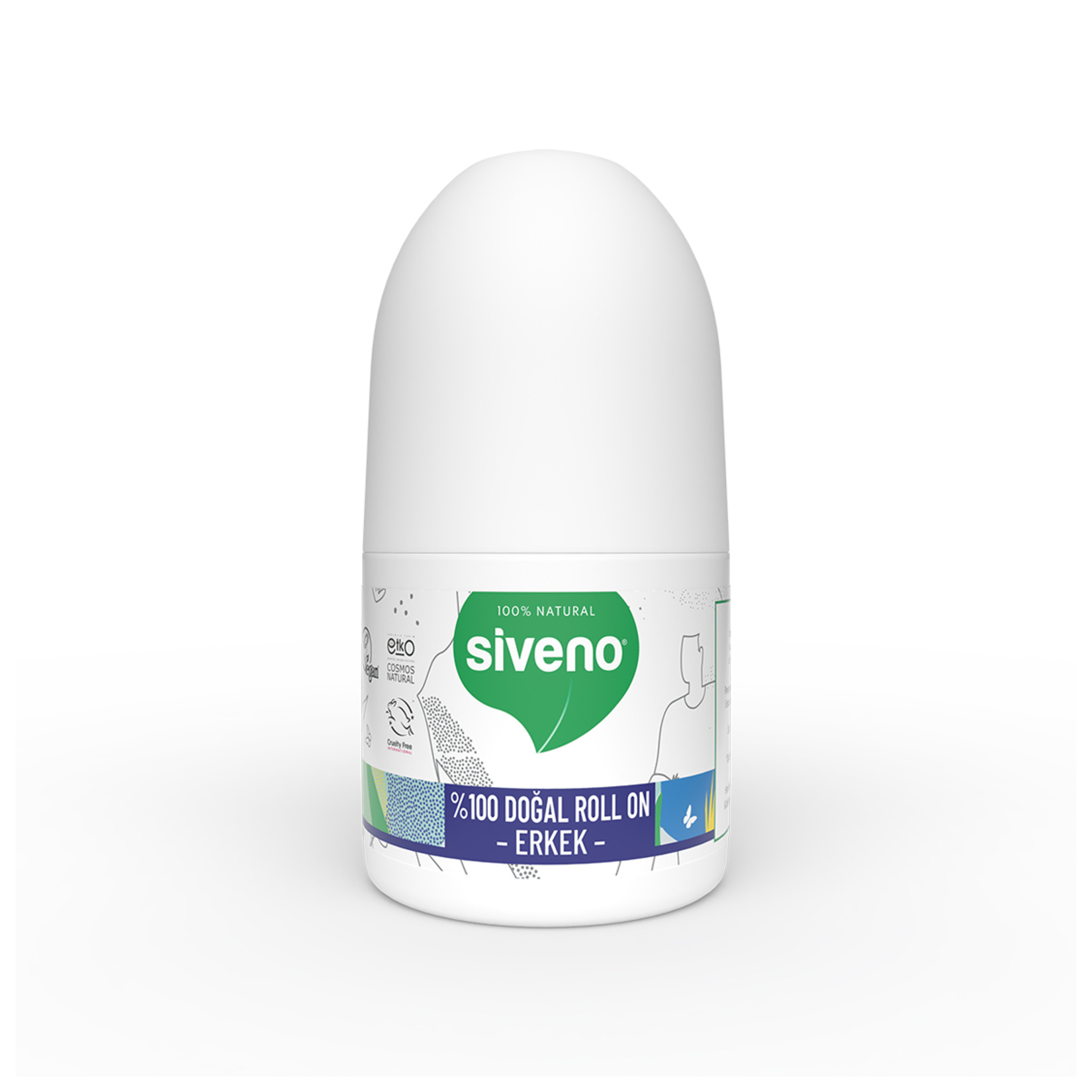 Siveno Roll-On Deodorant Erkekler İçin 50 Ml - Görsel 2