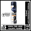 NIVEA Men Erkek Sprey Deodorant Black&White Invisible Güçlü Etki 150 ml - Görsel 3