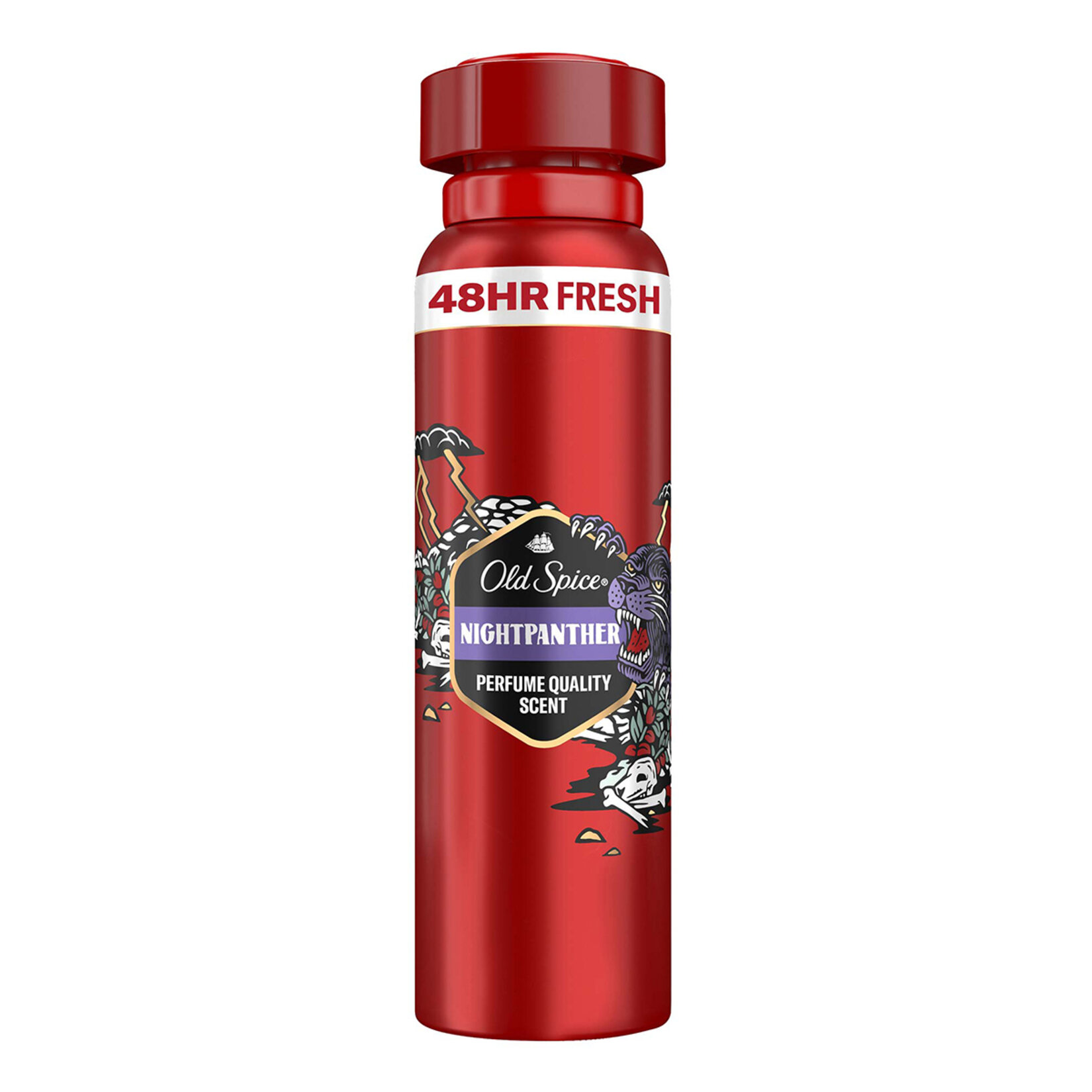 Old Spice Night Panther Deo Spray 150 ml - Görsel 1