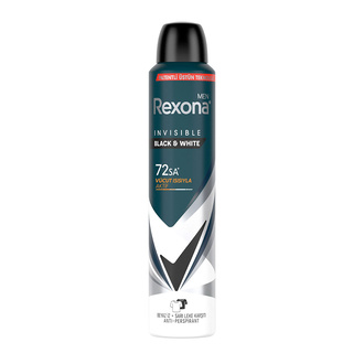 Rexona Men Erkek Sprey Deodorant Invisible Black & White 200 Ml