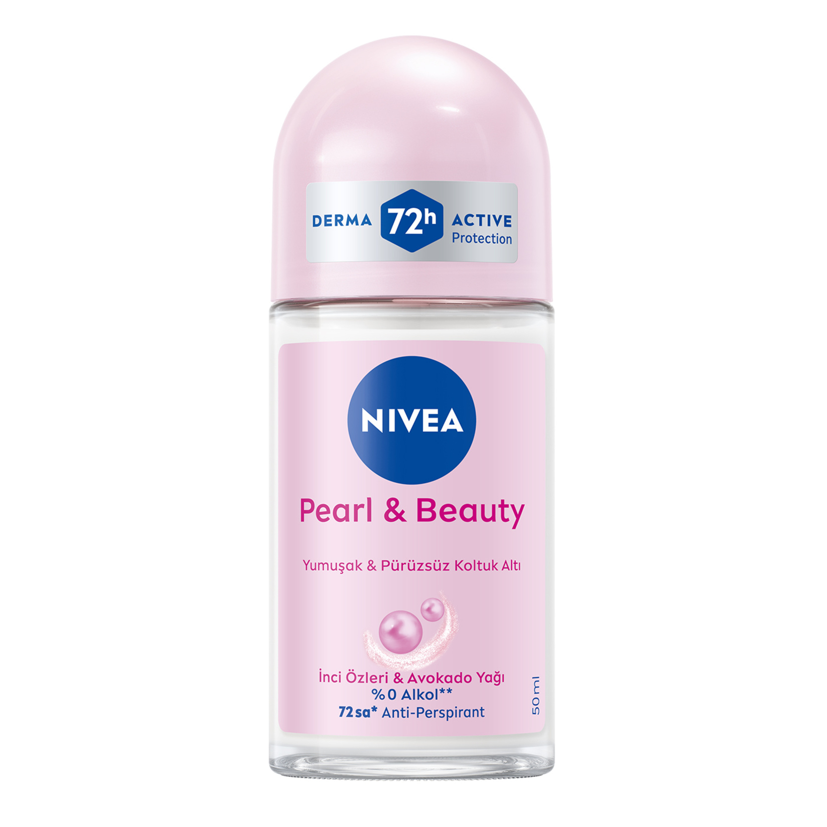 NIVEA Kadın Roll-on Deodorant Pearl&Beauty 72 Saat Anti-perspirant 50 Ml - Görsel 1