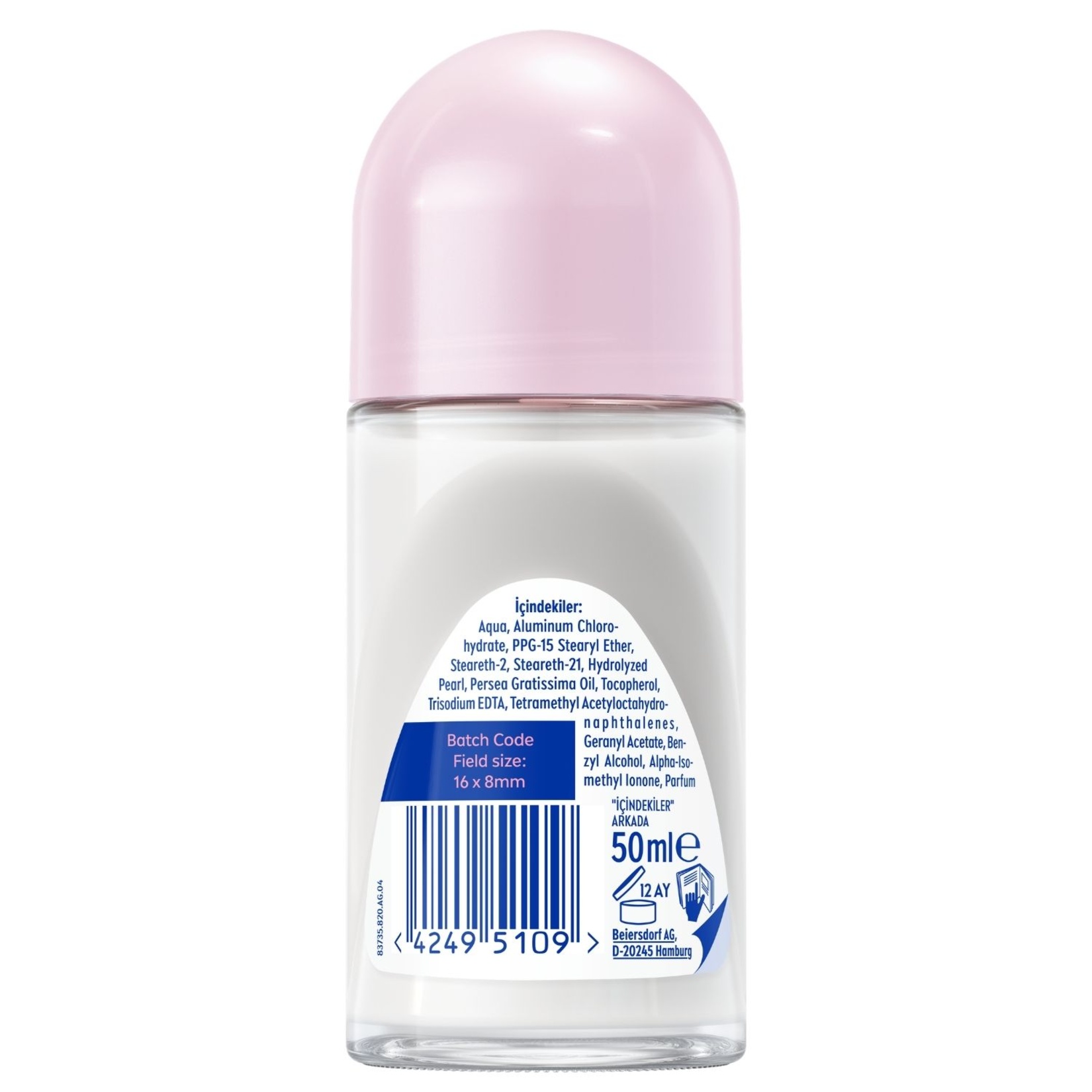 NIVEA Kadın Roll-on Deodorant Pearl&Beauty 72 Saat Anti-perspirant 50 Ml - Görsel 2