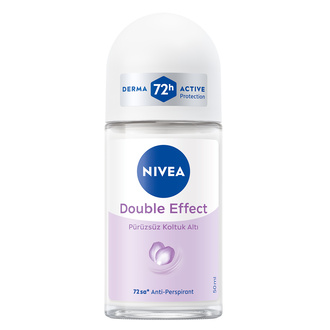 NIVEA Kadın Roll-on Deodorant Double Effect 72 Saat Anti-perspirant 50 Ml