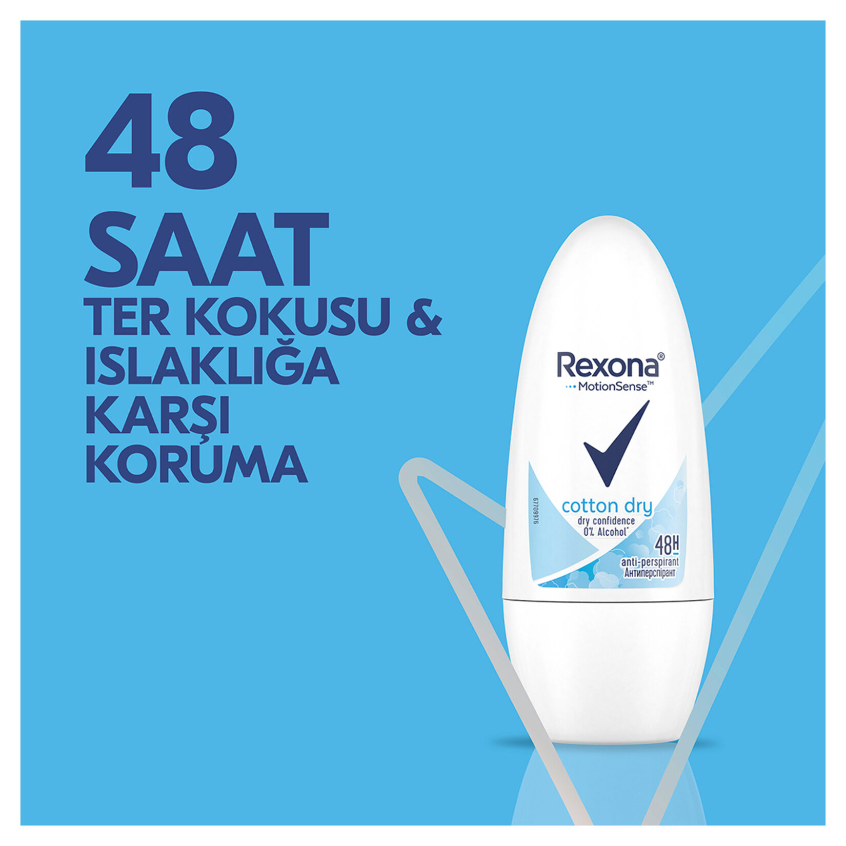 Rexona Cotton Dry Roll On - Görsel 3