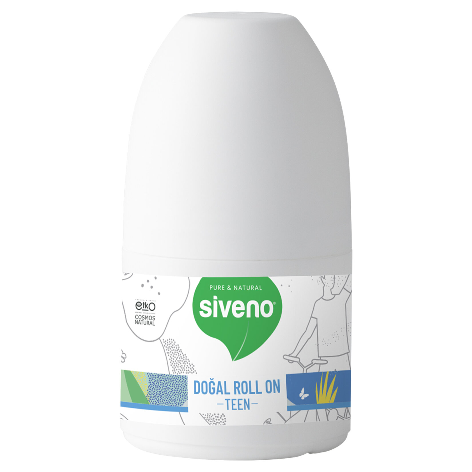 Siveno Doğal Roll-on - Teen Blue 50 Ml