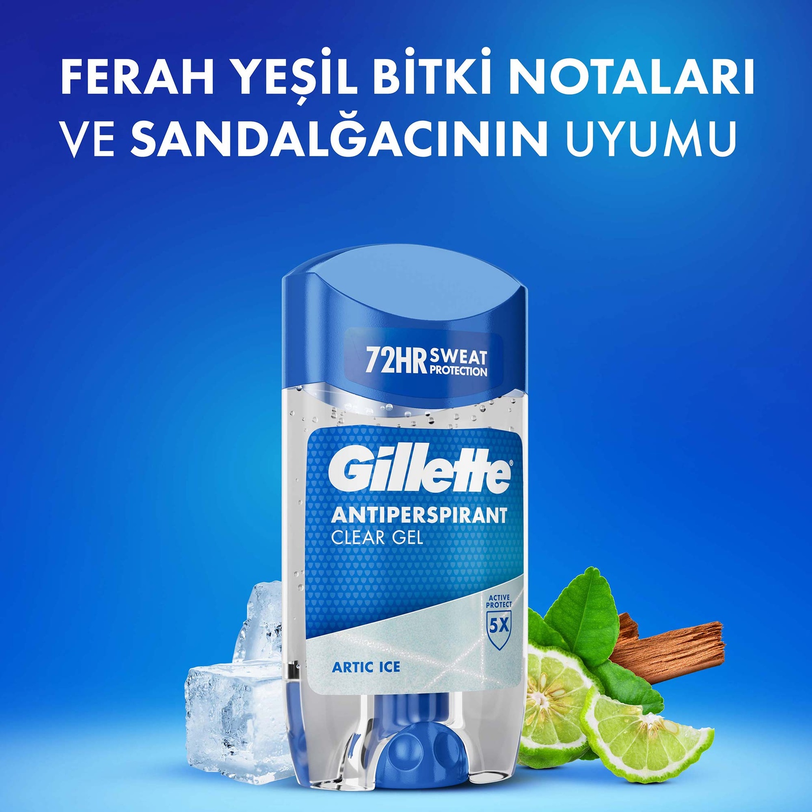 Gillette Clear Gel Artic Ice 70 Ml - Görsel 6