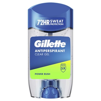 Gillette Clear Gel Power Rush 70 Ml