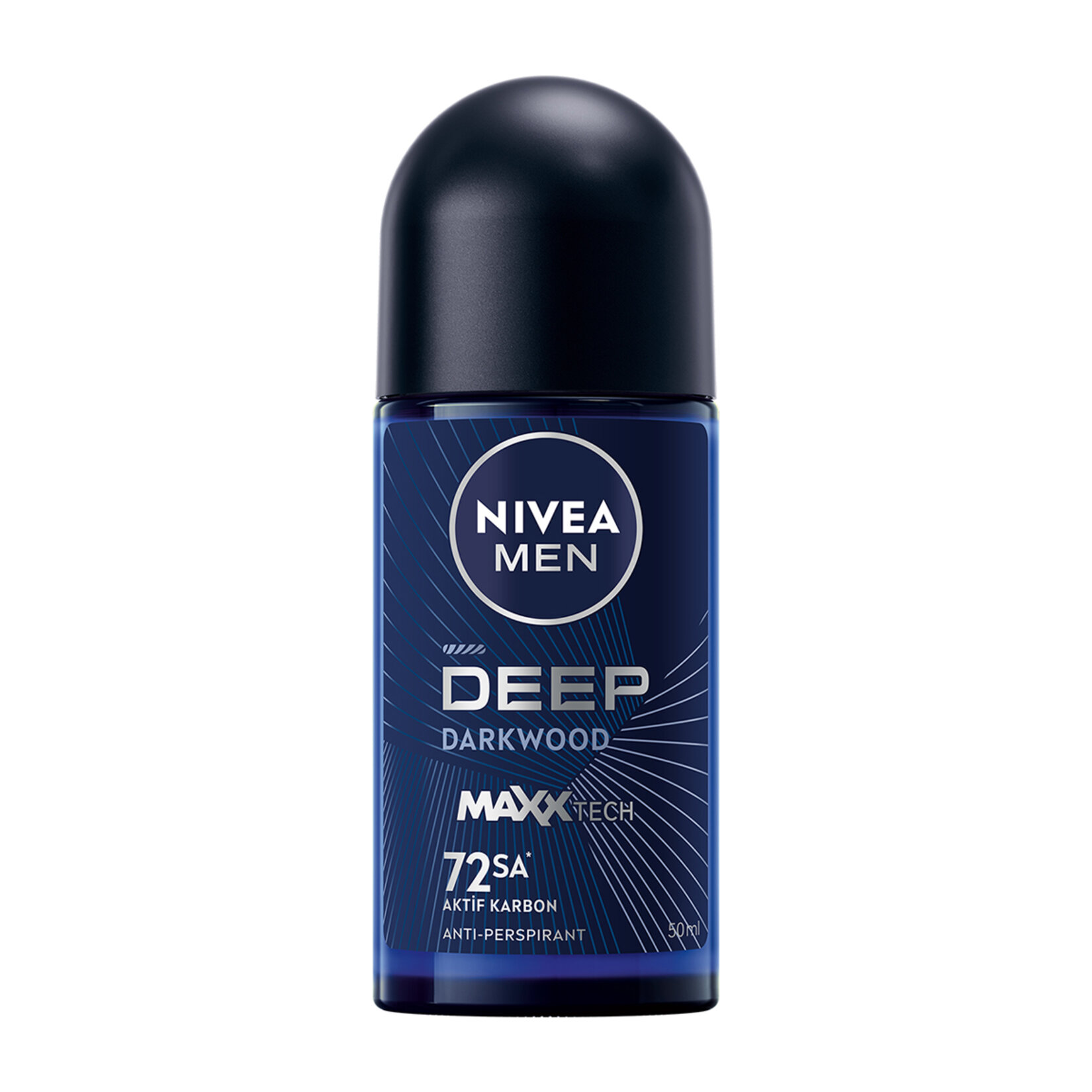 NIVEA Men Erkek Roll-On Deodorant Deep Dimension 50 ml - Görsel 1
