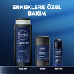 NIVEA Men Erkek Roll-On Deodorant Deep Dimension 50 ml - Görsel 5
