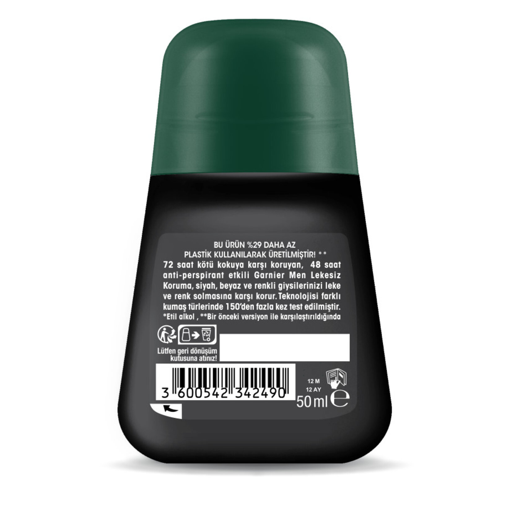 Garnier Men Lekesiz Koruma Roll-on Deodorant - Görsel 2