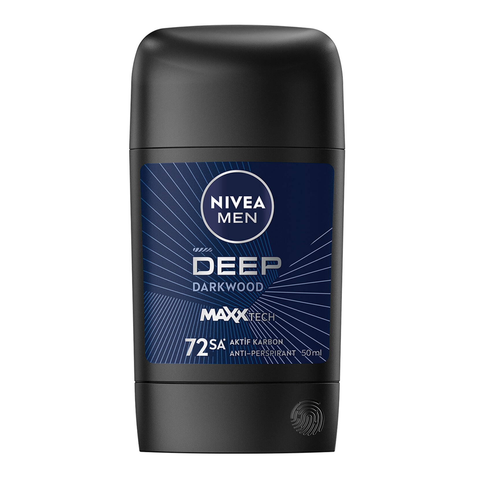 NIVEA Men Erkek Stick Deodorant Deep Dimension 50ml - Görsel 1