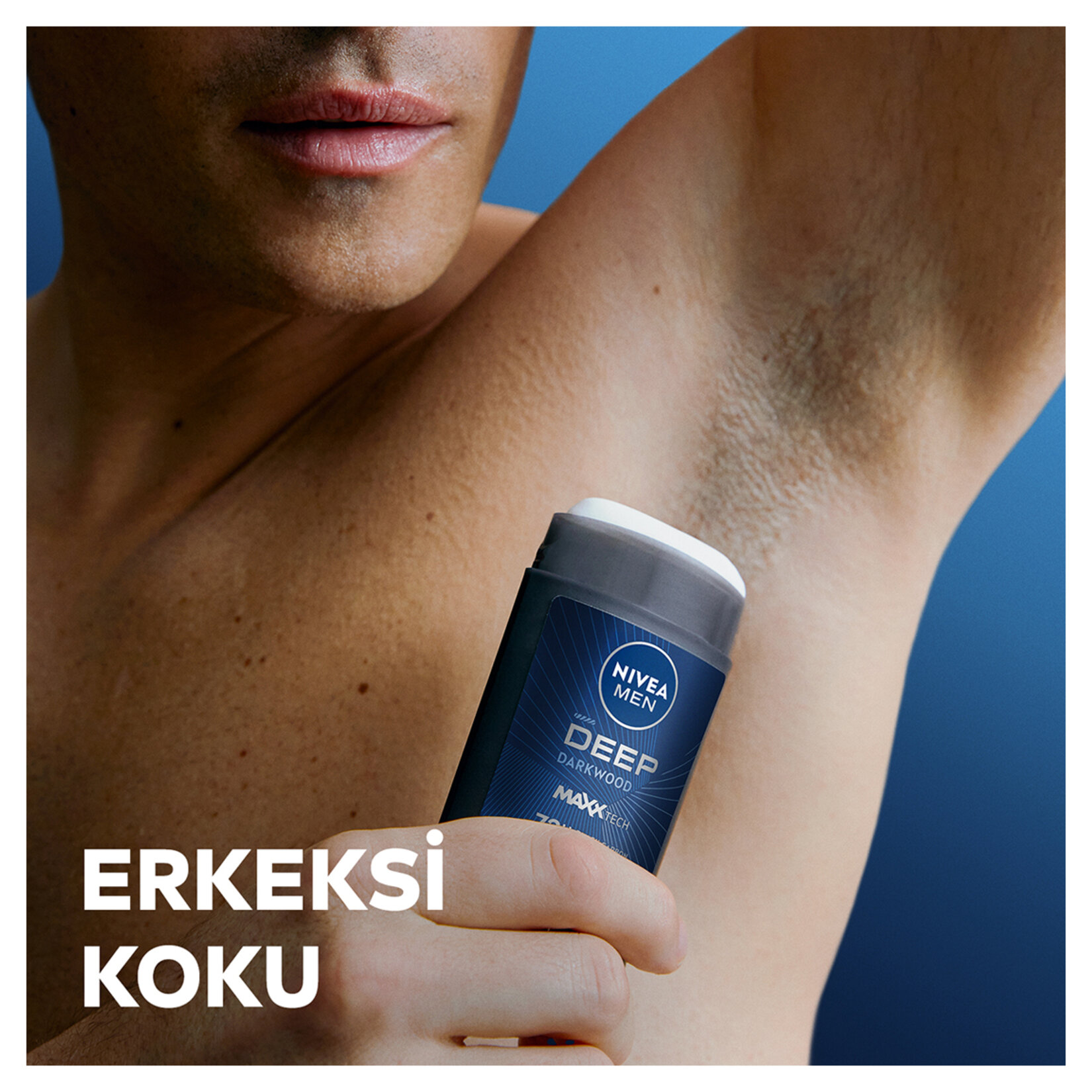 NIVEA Men Erkek Stick Deodorant Deep Dimension 50ml - Görsel 4