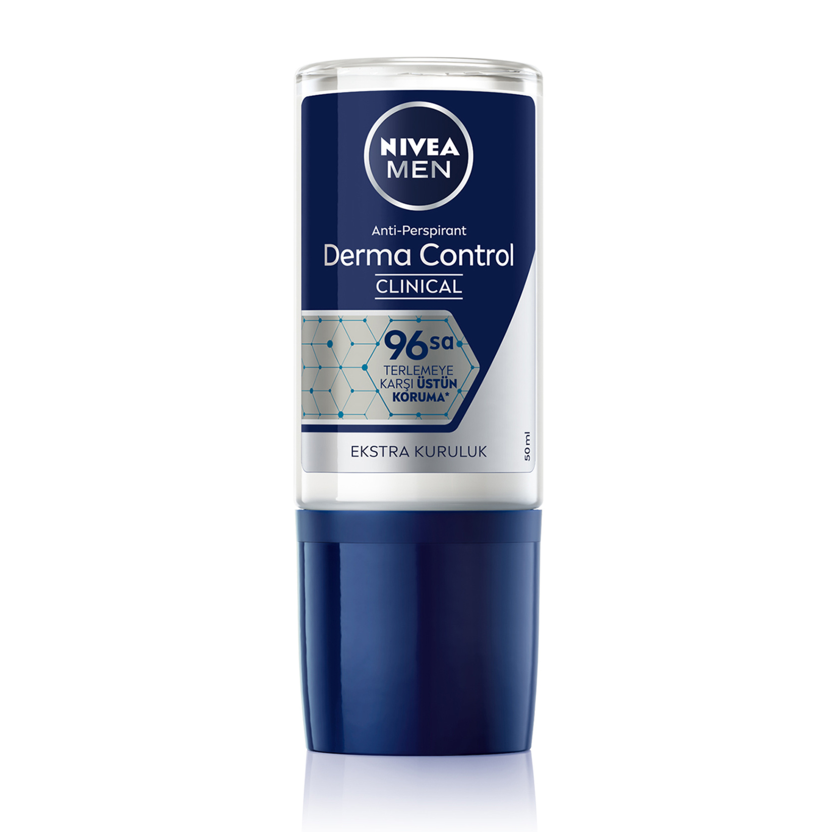 NIVEA MEN Roll-on deodorant Derma Control Clinical 96 saat Anti-perspirant  50 Ml - Görsel 1