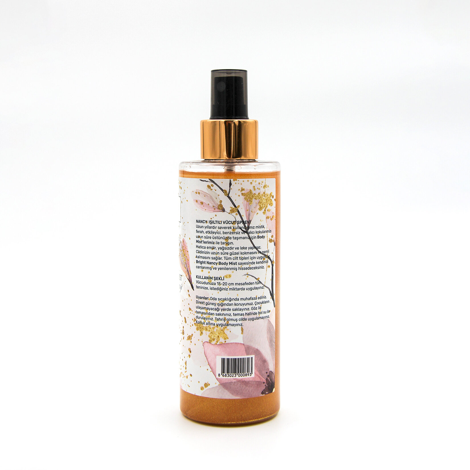 Luur Nancy Işıltılı Vücut Spreyi 200 Ml - Görsel 2