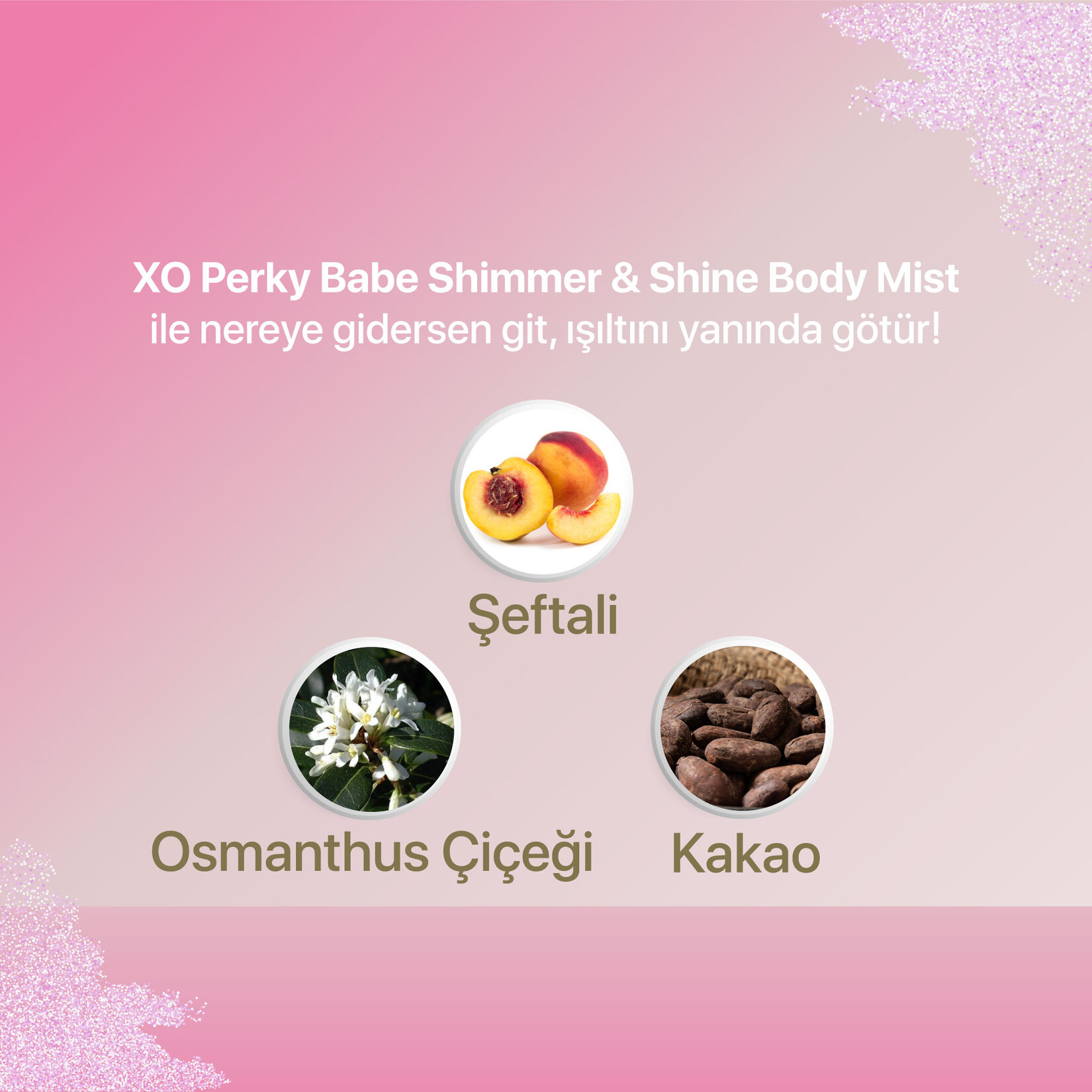 Xo Perky Babe Shimmer Body Mıst 150 Ml - Görsel 3