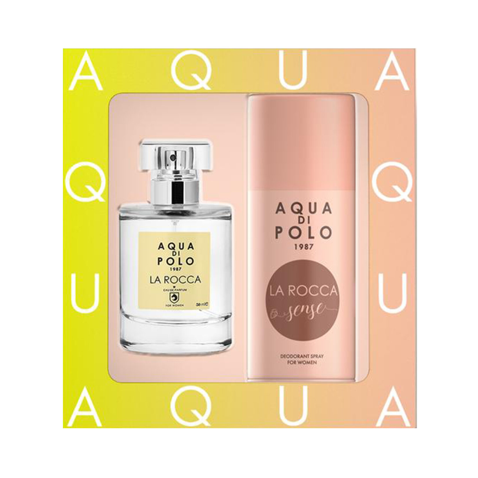 Aqua Di Polo La Rocca Parfüm 50 Ml + Sense Deodorant 150 Ml