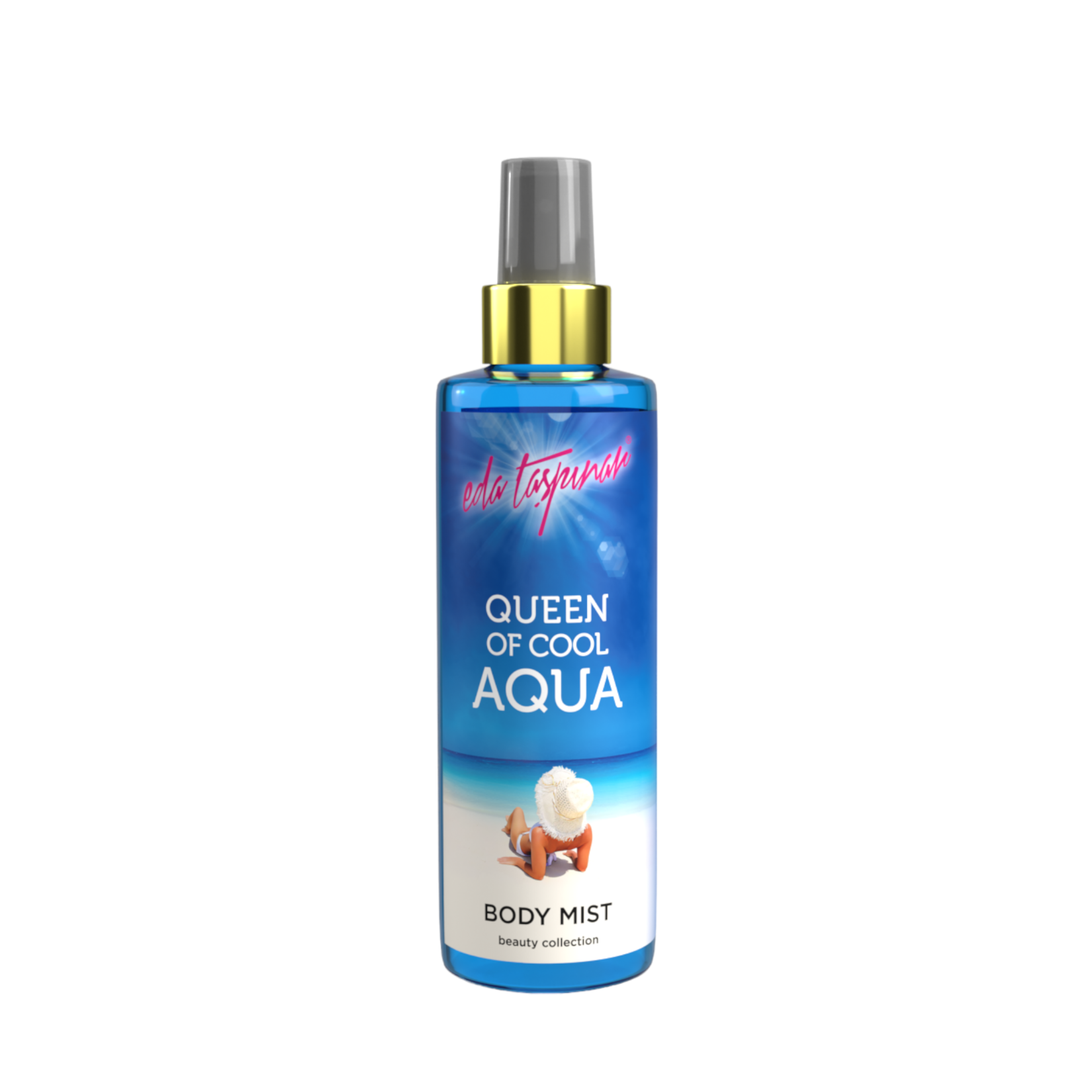 Eda Taşpınar Body Mist Queen Of Cool Aqua 200 Ml - Görsel 1