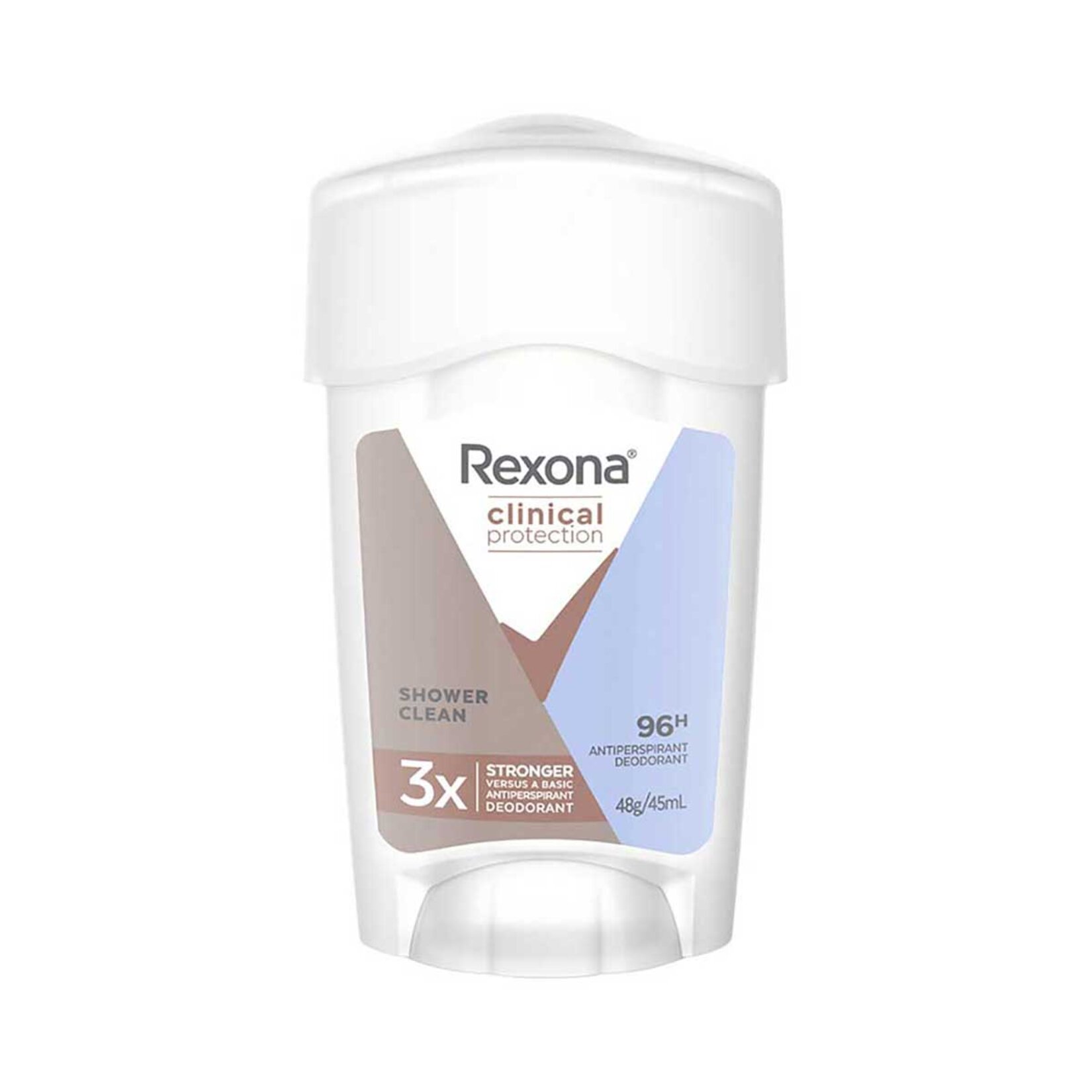 Rexona Kadın Clinical Stick Shower Clean 45 Ml - Görsel 1
