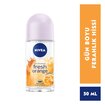 NIVEA Kadın Roll On Deodorant Fresh Orange, 48 Saat Anti-perspirant koruma, 50 ml - Görsel 2