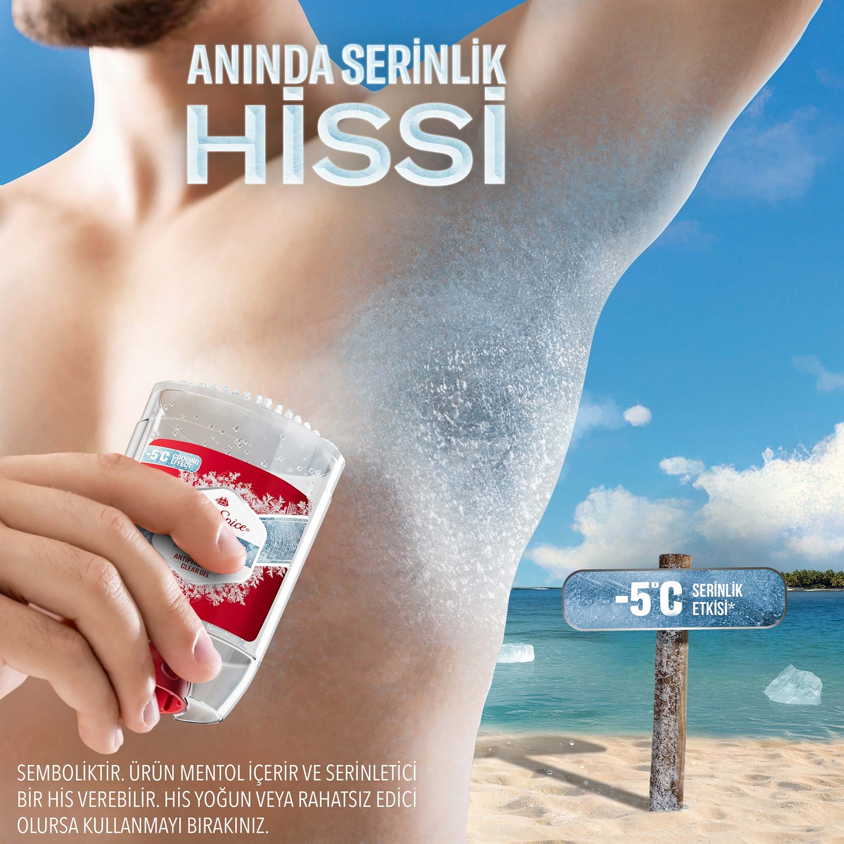 Old Spice Cold Spice Clear Gel 70 Ml - Görsel 5