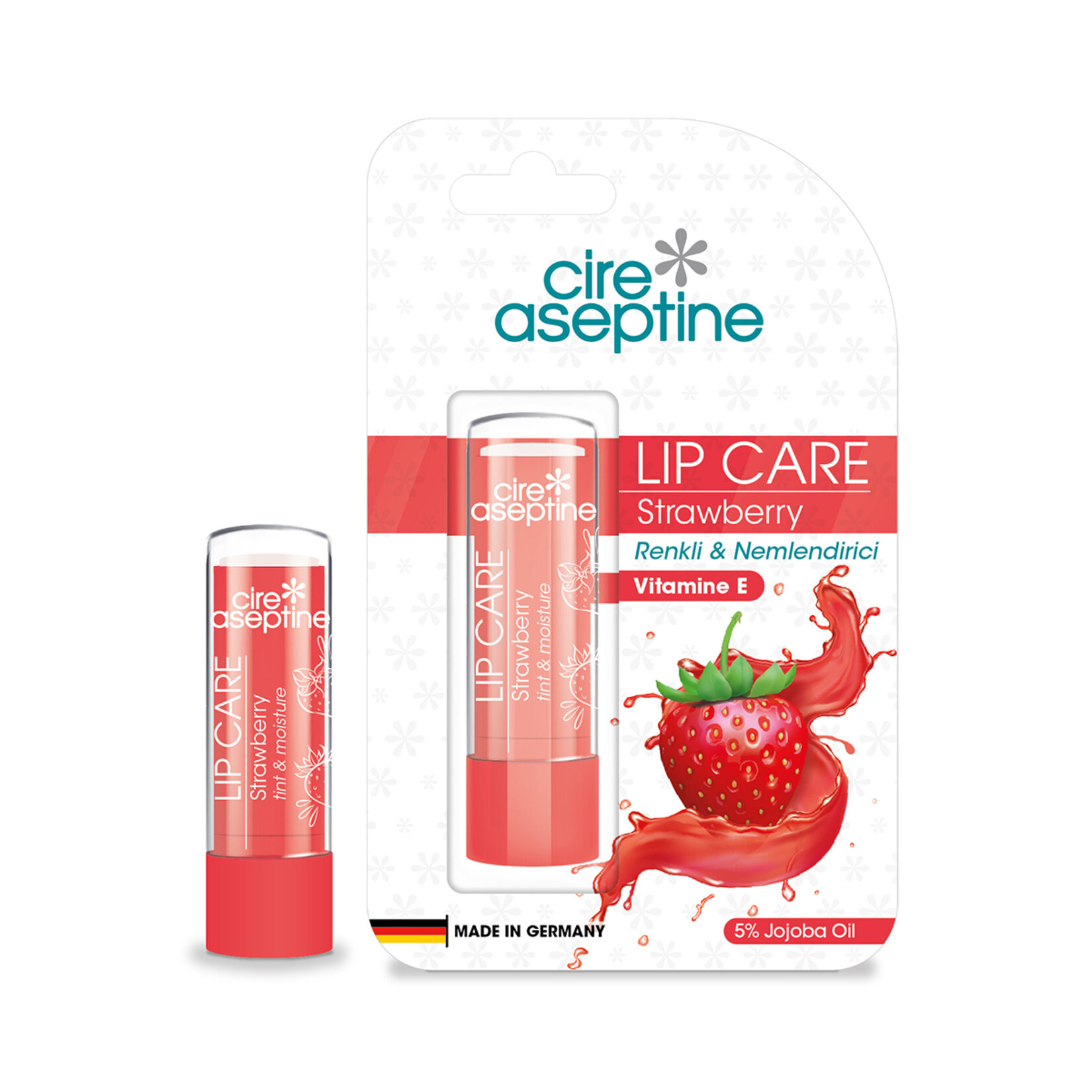 Cireaseptine Strawberry Tinted Dudak Bakım Kremi 4.5 G