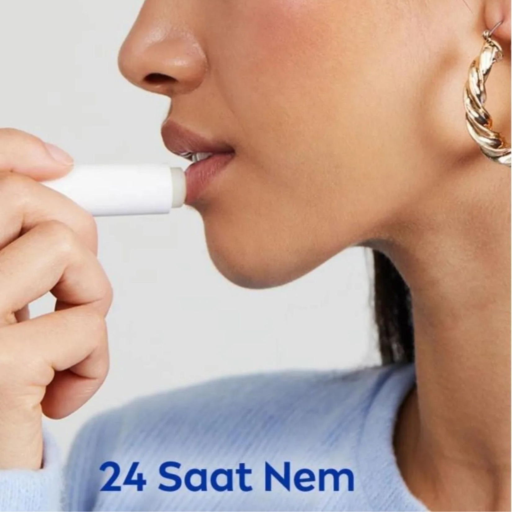 NIVEA Original Care Renksiz Nemlendirici Dudak Bakım Kremi 4,8 G - Görsel 3