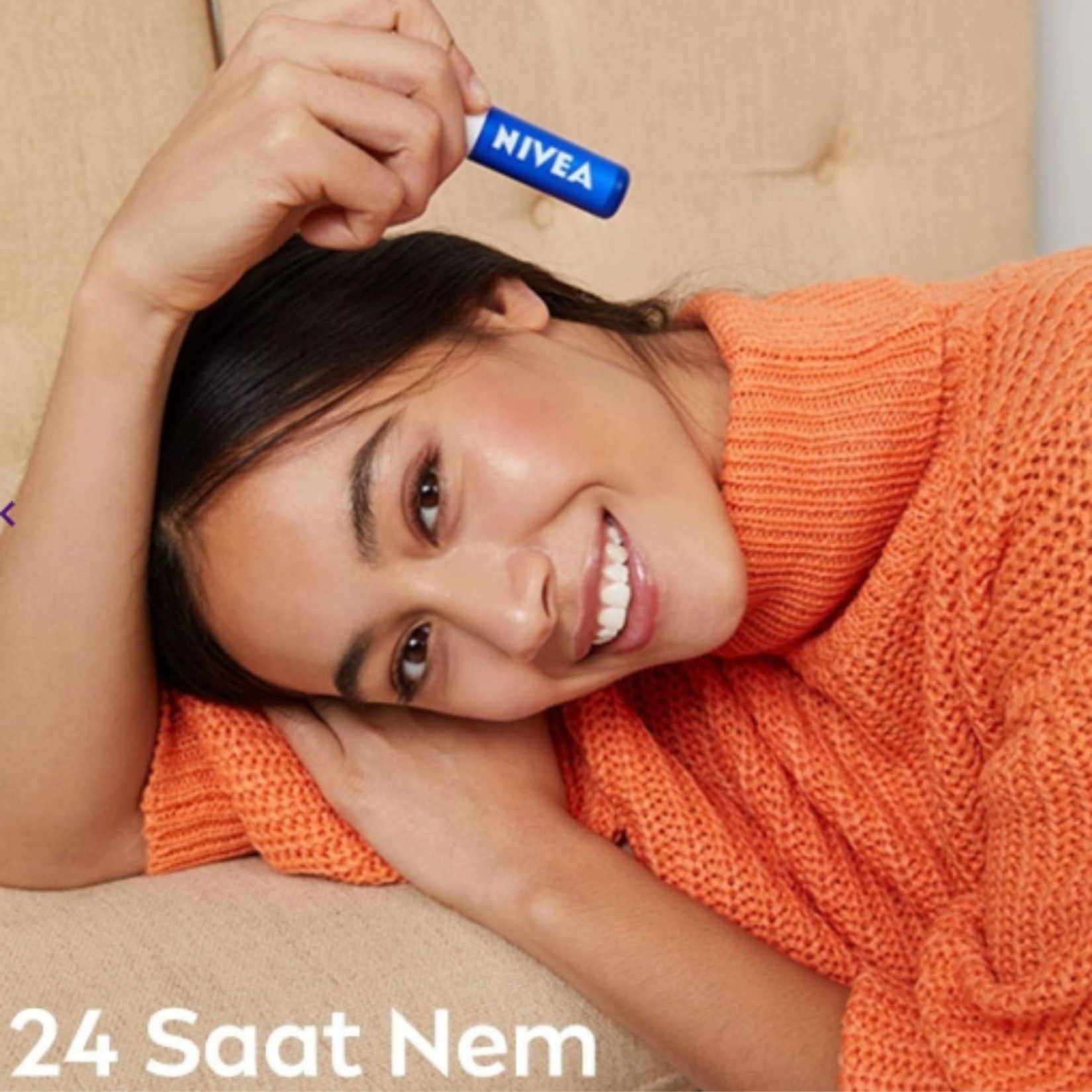 NIVEA Original Care Renksiz Nemlendirici Dudak Bakım Kremi 4,8 G - Görsel 5