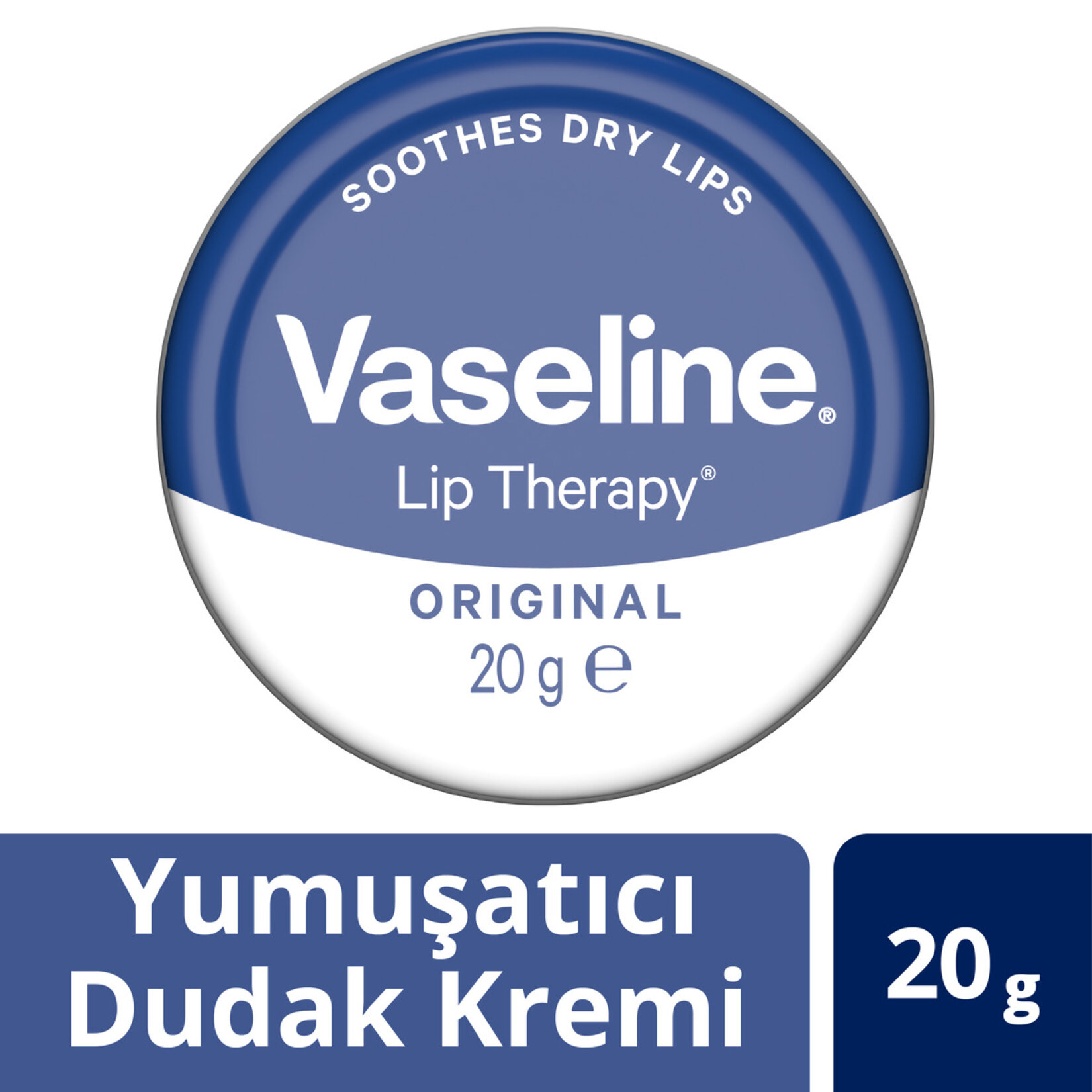 Vaseline&nbsp;Lip Therapy Yumuşatıcı Dudak Kremi Original 20 g - Görsel 2