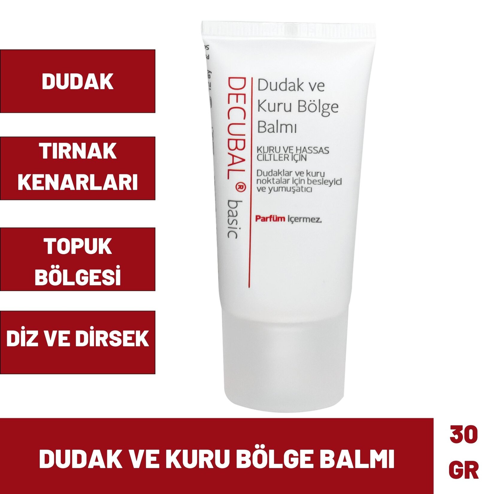 Decubal Dudak ve Kuru Bölge Balmı 30 Ml - Görsel 4
