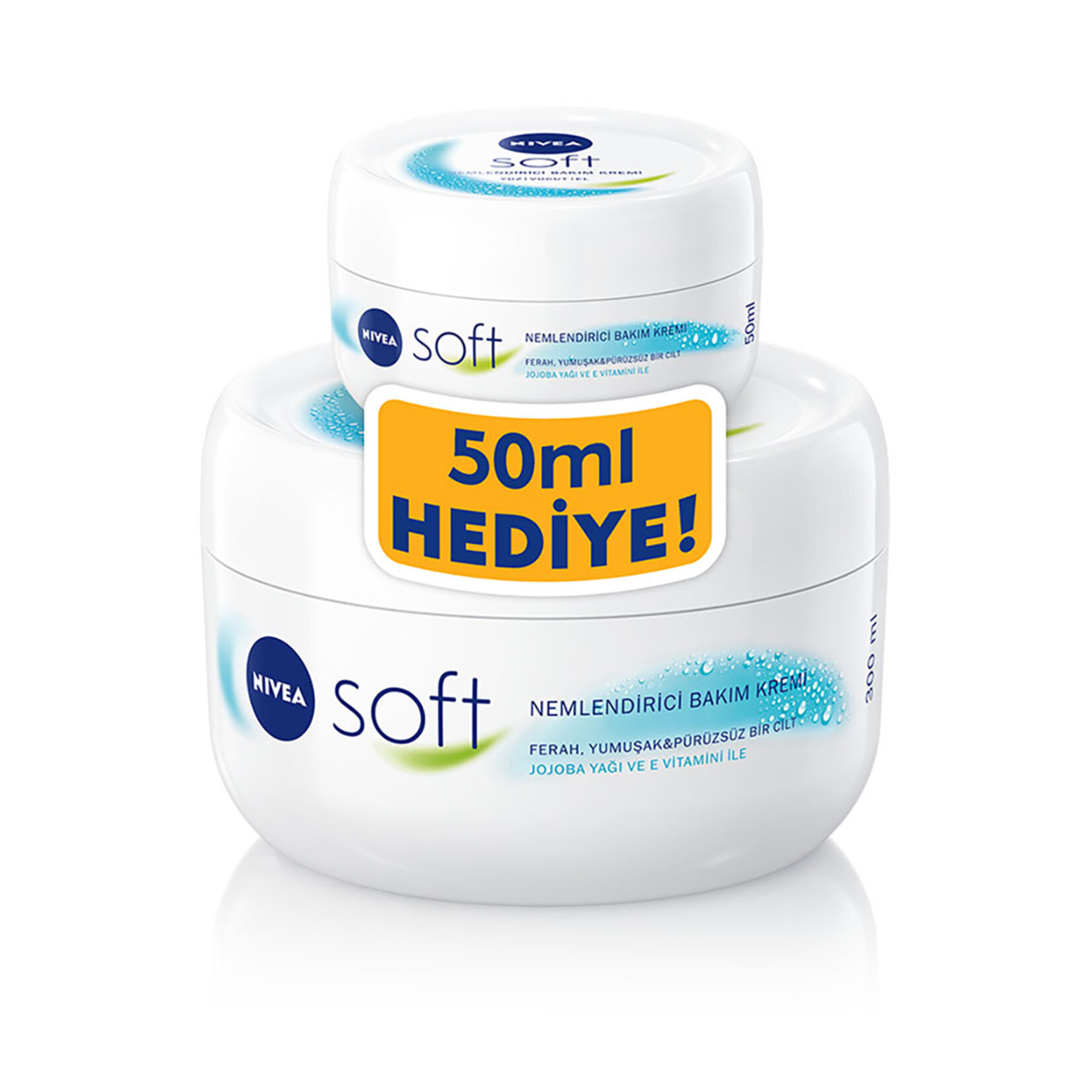 Nivea Soft Krem 300Ml + Soft Krem 50Ml