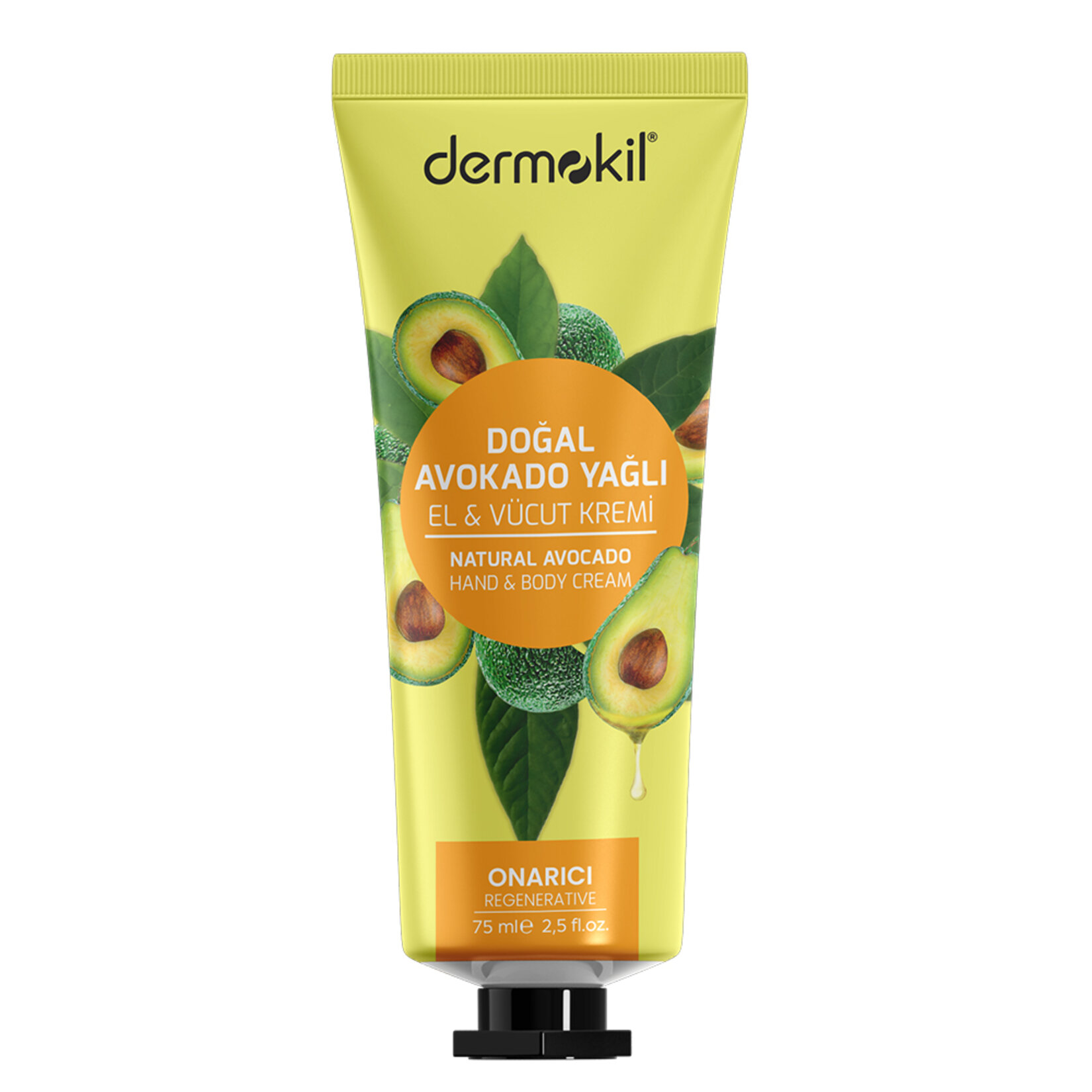 Dermokil Doğal Avokado Özlü Onarıcı El&Vücut Kremi 75ml