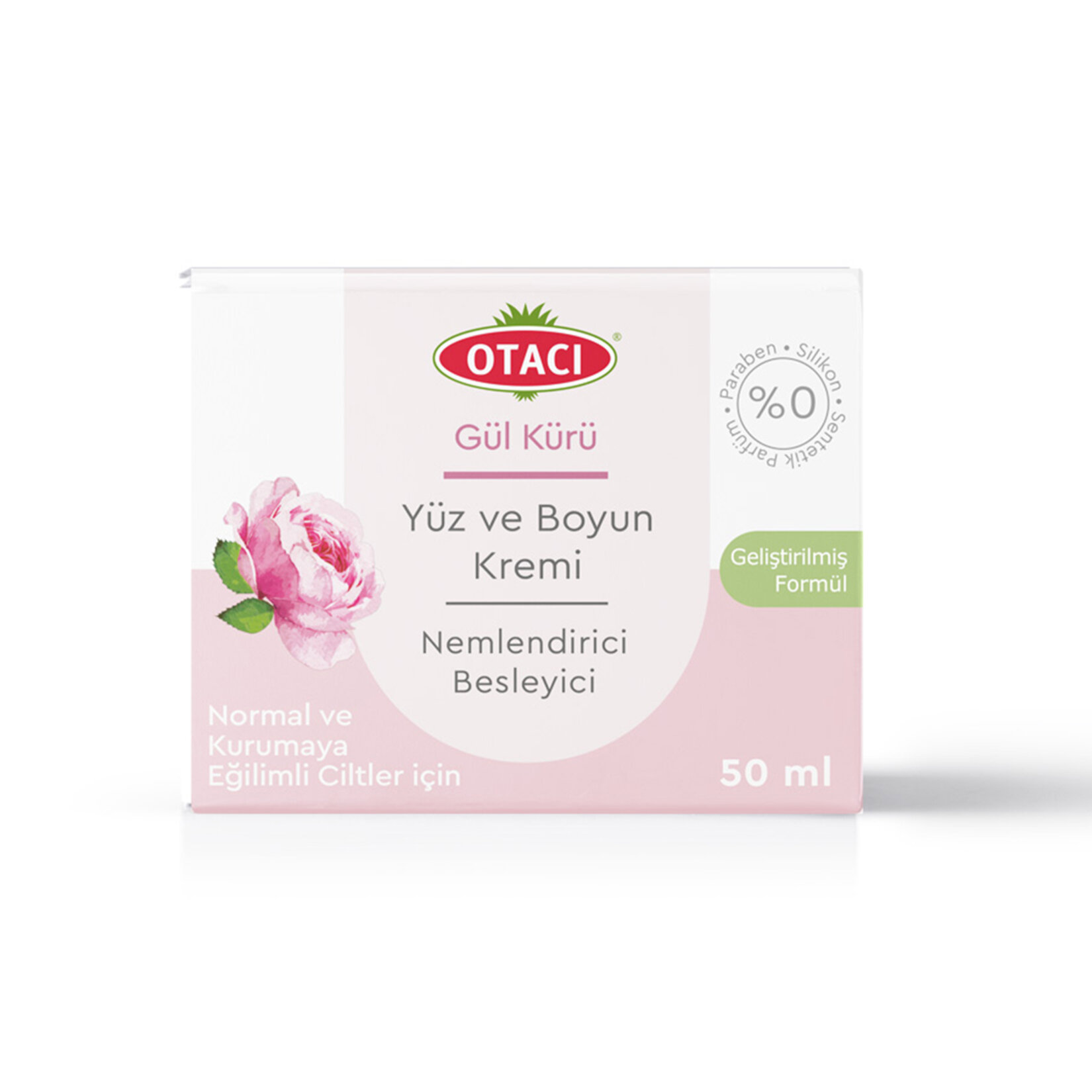 Otacı Gül Kürü Yüz ve Boyun Kremi 50Ml