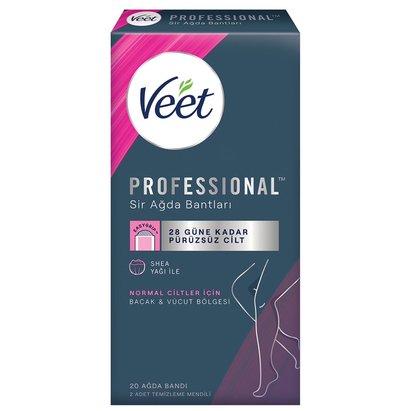 Veet Professional Ağda Bantları Normal 20'li
