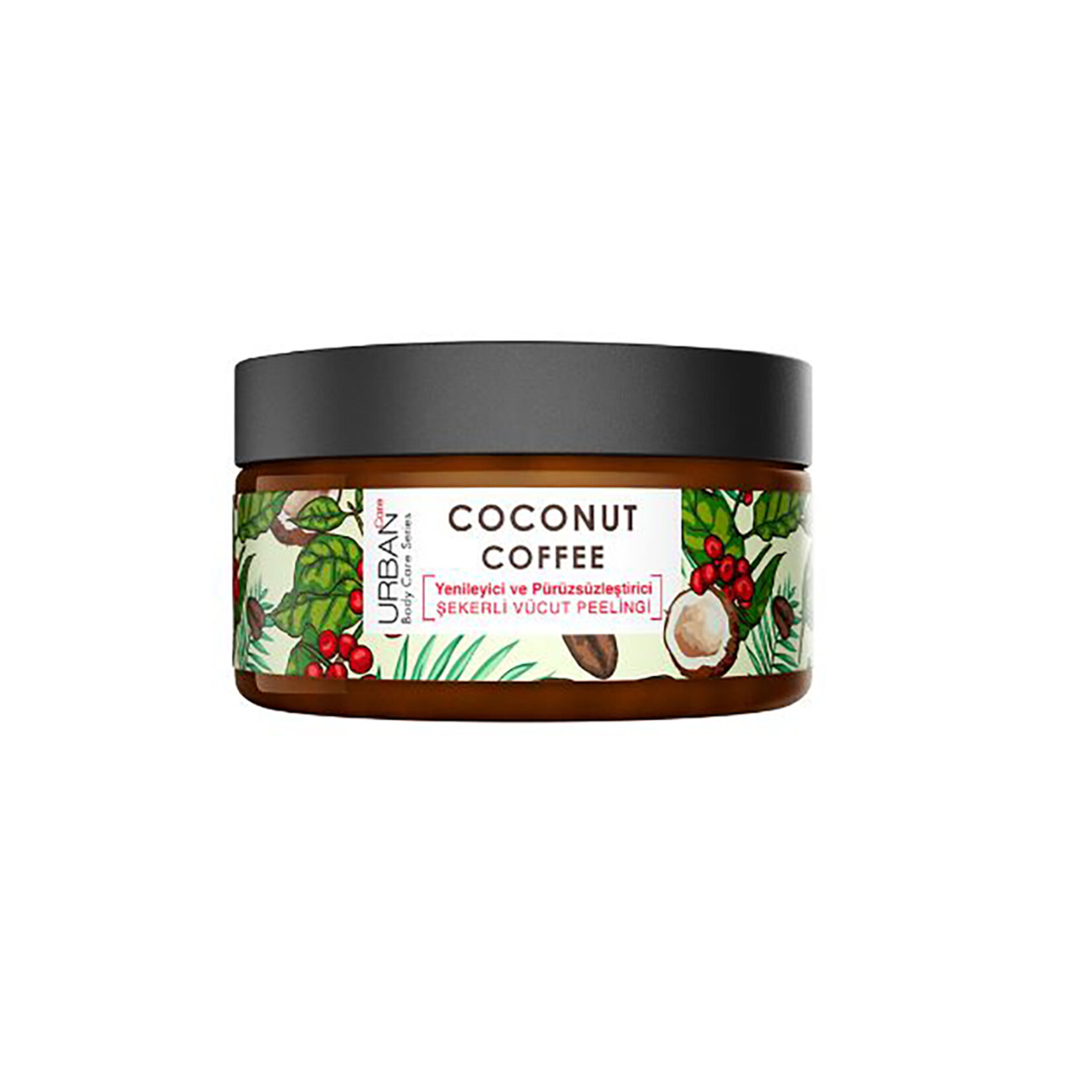 Urban Care Coconut Coffee Şekerli Vücut Peeling 280 G - Görsel 1