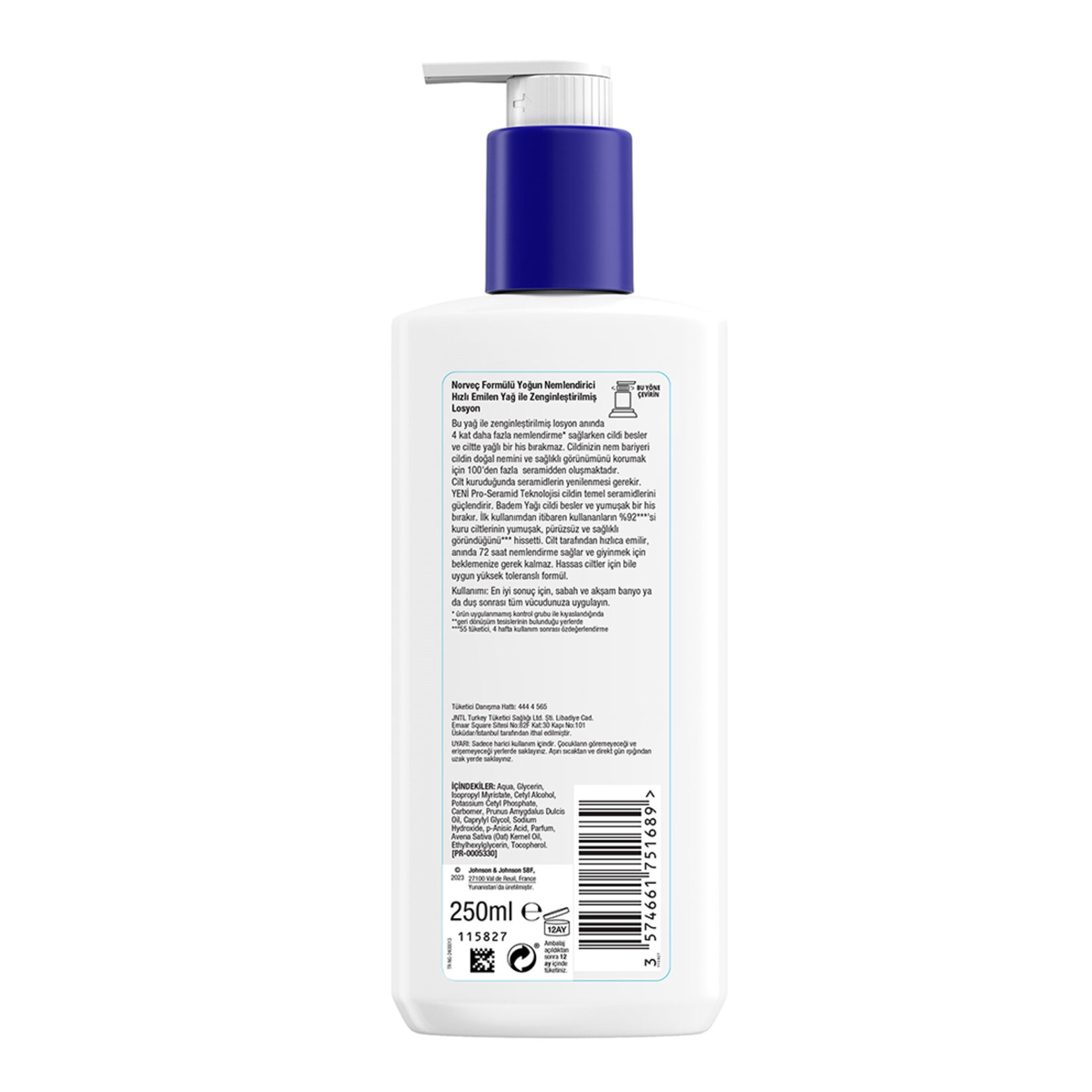Neutrogena Yağ İle Zenginleştirilmiş Losyon 250 Ml - Görsel 2