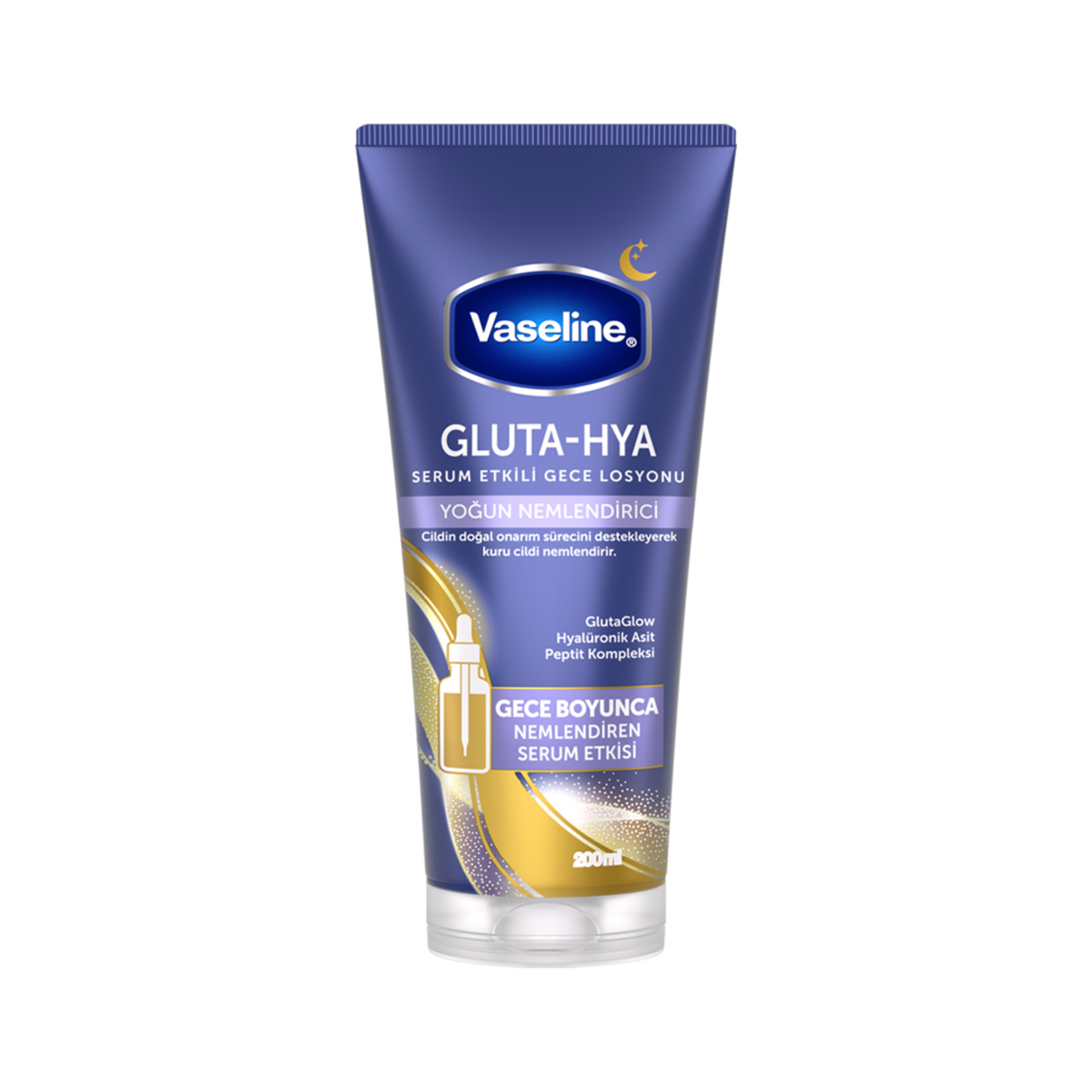 Vaseline Gluta Hya Gece Losyonu 200 Ml