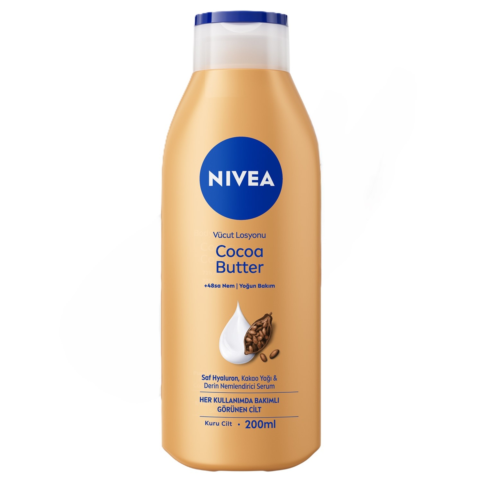 NIVEA Cocoa Butter Vücut Losyonu 200 Ml - Görsel 1