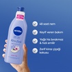 NIVEA Değerli Yağlar İçeren Vücut Losyonu Kiraz Çiçeği & Jojoba Yağı  400ml - Görsel 2