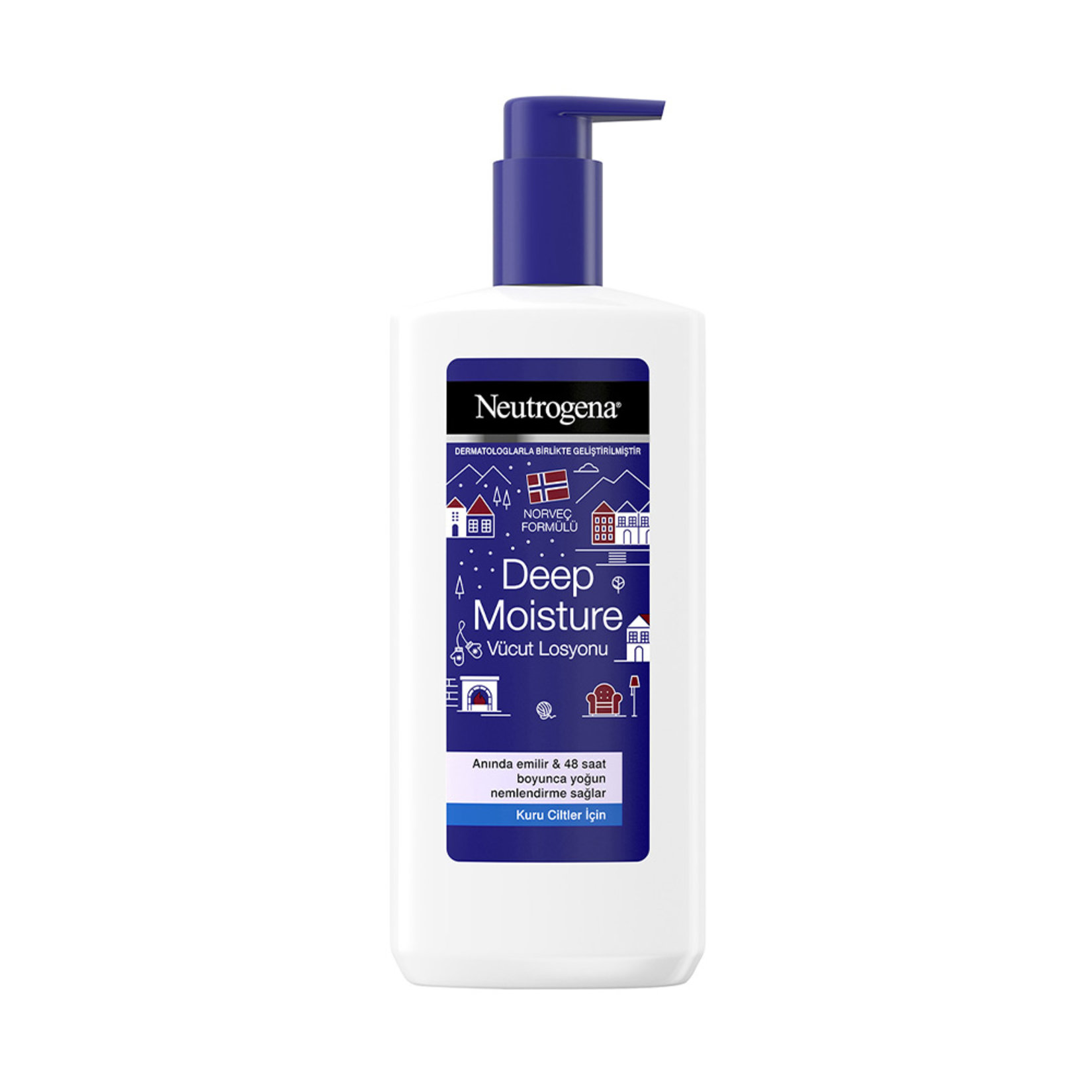 Neutrogena Deep Mois. Parfümlü Vücut Losyonu 400 Ml