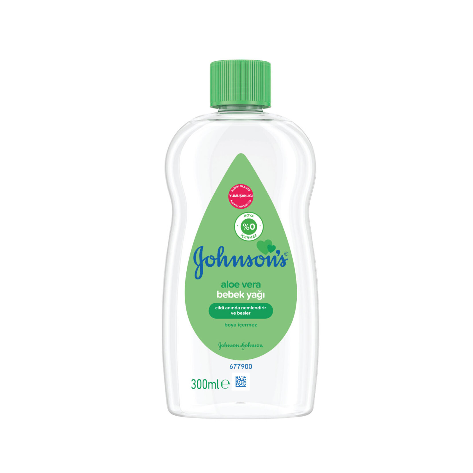 Johnson's Aloe Veralı Bebek Yağı 300 Ml - Görsel 1