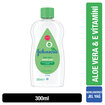 Johnson's Aloe Veralı Bebek Yağı 300 Ml - Görsel 2